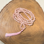 Japamala Quartzo Rosa - 8mm