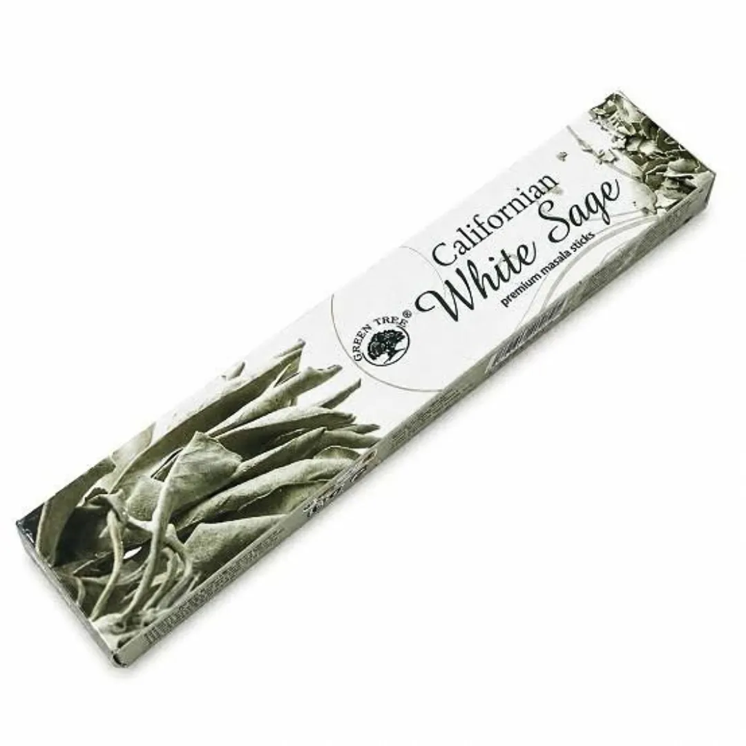 Incenso Californian White Sage – Green Tree disponivel na Sol Lua Milfontes