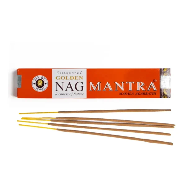 Compre Incenso Golden Nag Mantra – Vijayshree na Sol Lua Milfontes