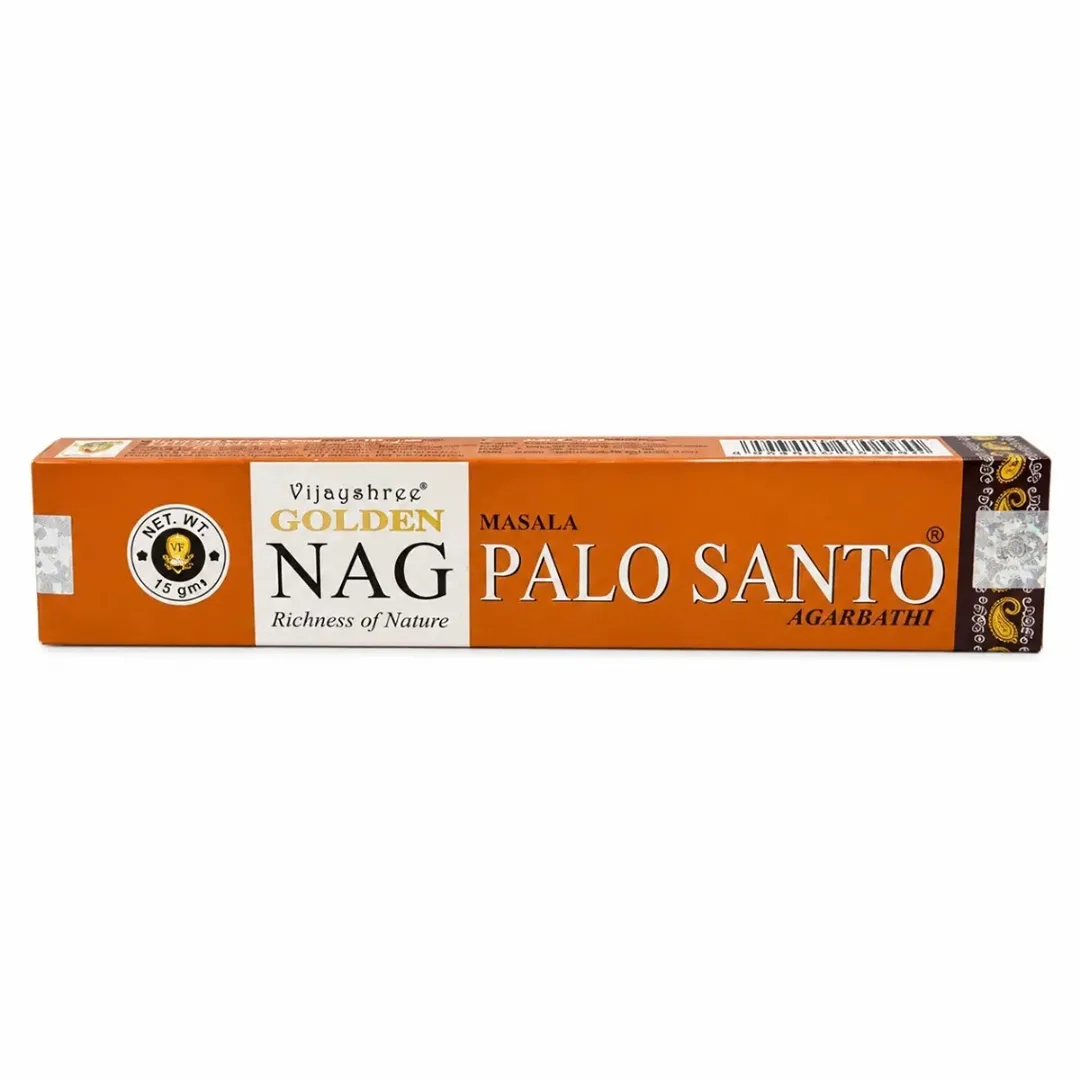 Compre Incenso Golden Nag Palo Santo – Vijayshree na Sol Lua Milfontes