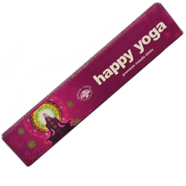 Incenso Happy Yoga – Green Tree disponivel na Sol Lua Milfontes