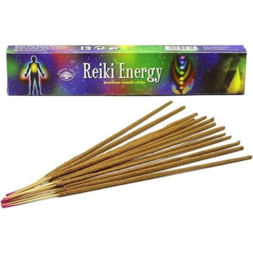 Incenso Reiki Energy – Green Tree disponivel na Sol Lua Milfontes