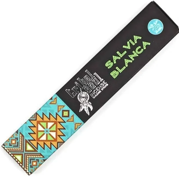 Incenso Sálvia Branca – Tribal Soul disponivel na Sol Lua Milfontes