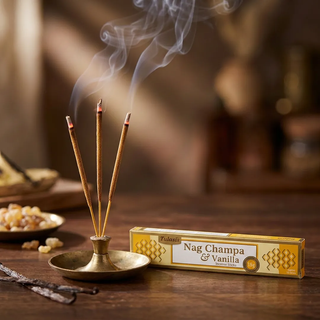 Incenso Tulasi Nag Champa&Baunilha em Vila Nova de Milfontes