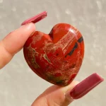 Coração Jaspe Vermelho