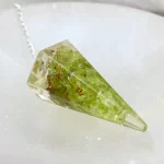 Pêndulo Olivino - Orgonite