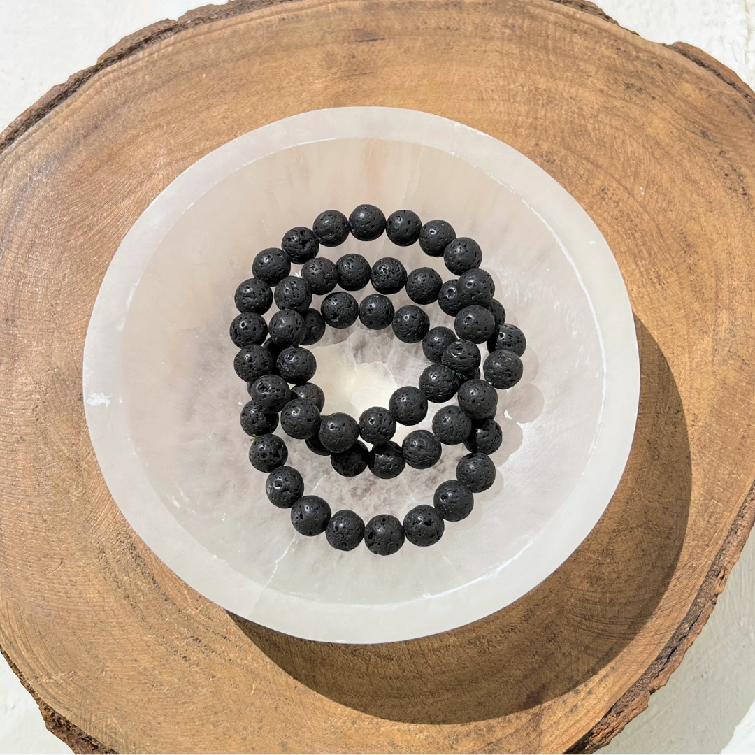 Pulseira Pedra Lava 10mm dá-nos a Capacidade de ser resistente mesmo nas situações mais adversas