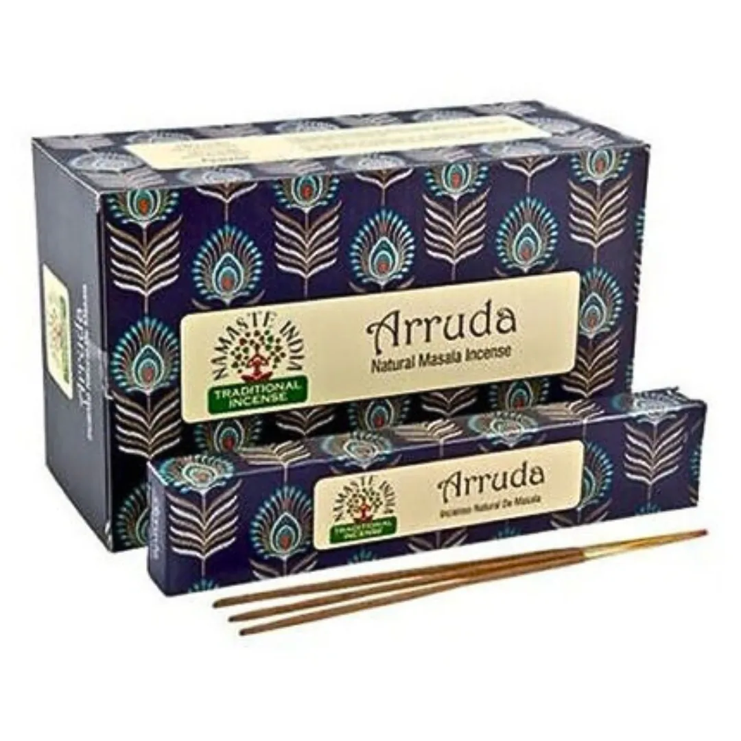 Compre Incenso Arruda – Namaste India na Sol Lua Milfontes