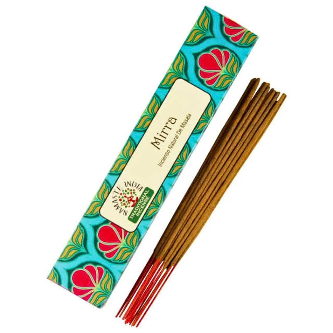 Incenso Mirra – Namaste India disponivel na Sol Lua Milfontes