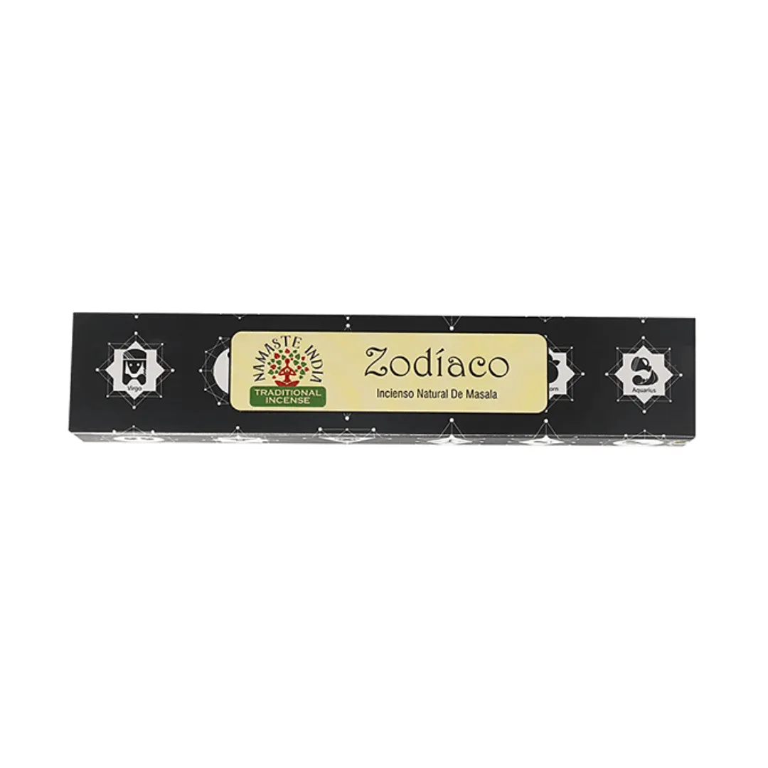 Incenso Zodíaco – Namaste India disponivel na Sol Lua Milfontes
