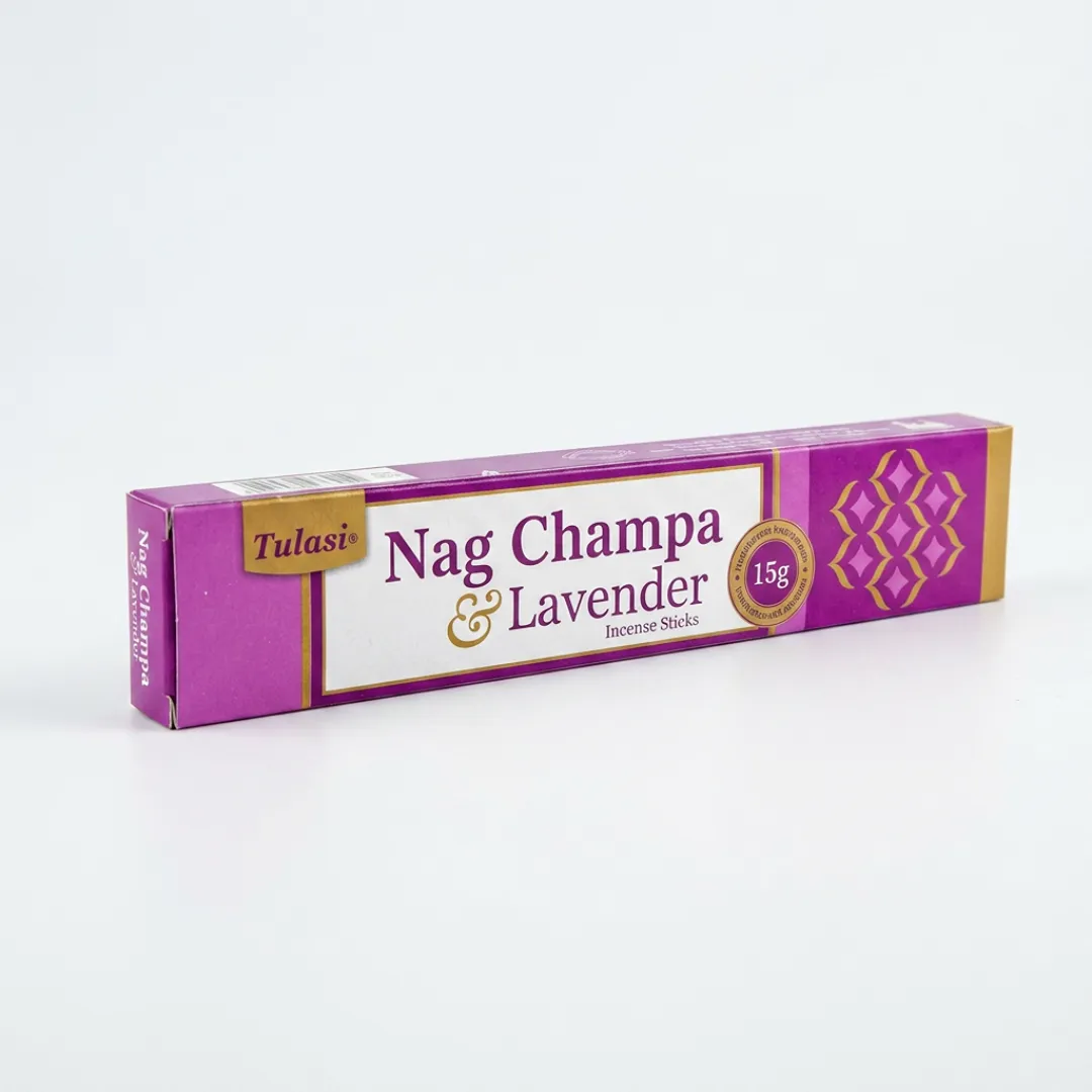 Compre Incenso Tulasi Nag Champa&Lavanda na Sol Lua Milfontes