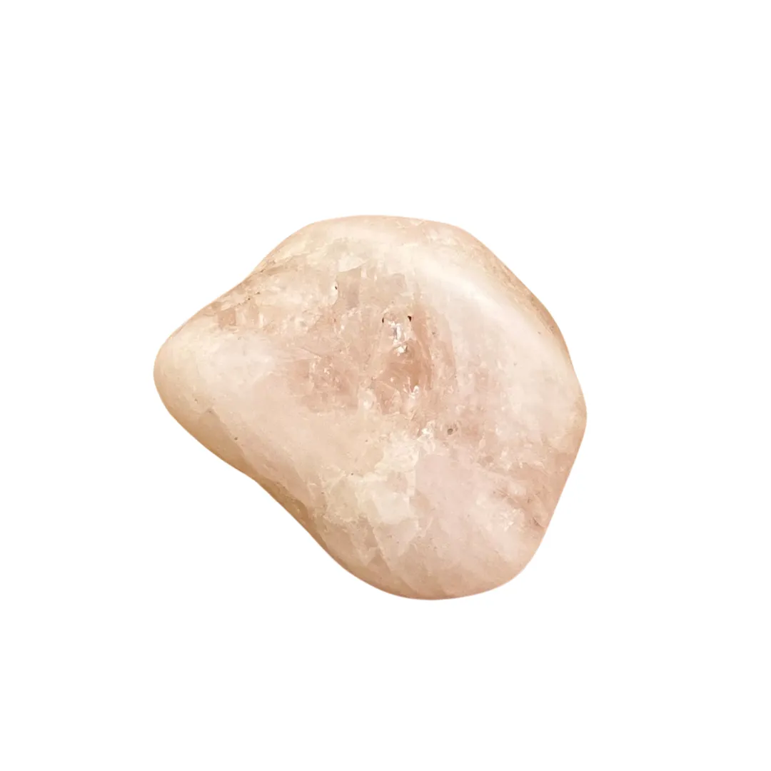 Cristal morganite para decoração espiritual e energia positiva