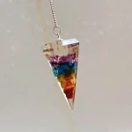 Pêndulo 7 Chakras - Orgonite