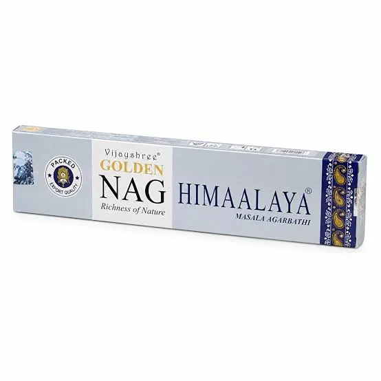 Incenso Nag Himaalaya – Vijayshree disponivel na Sol Lua Milfontes