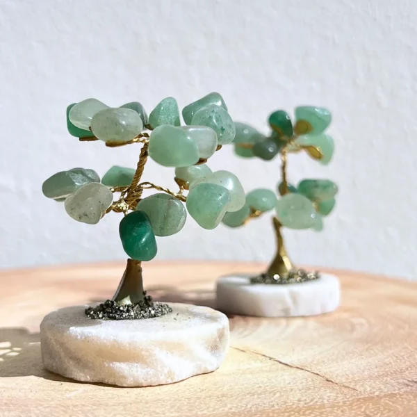 Árvore Quartzo verde 7cm disponivel na Sol Lua Milfontes
