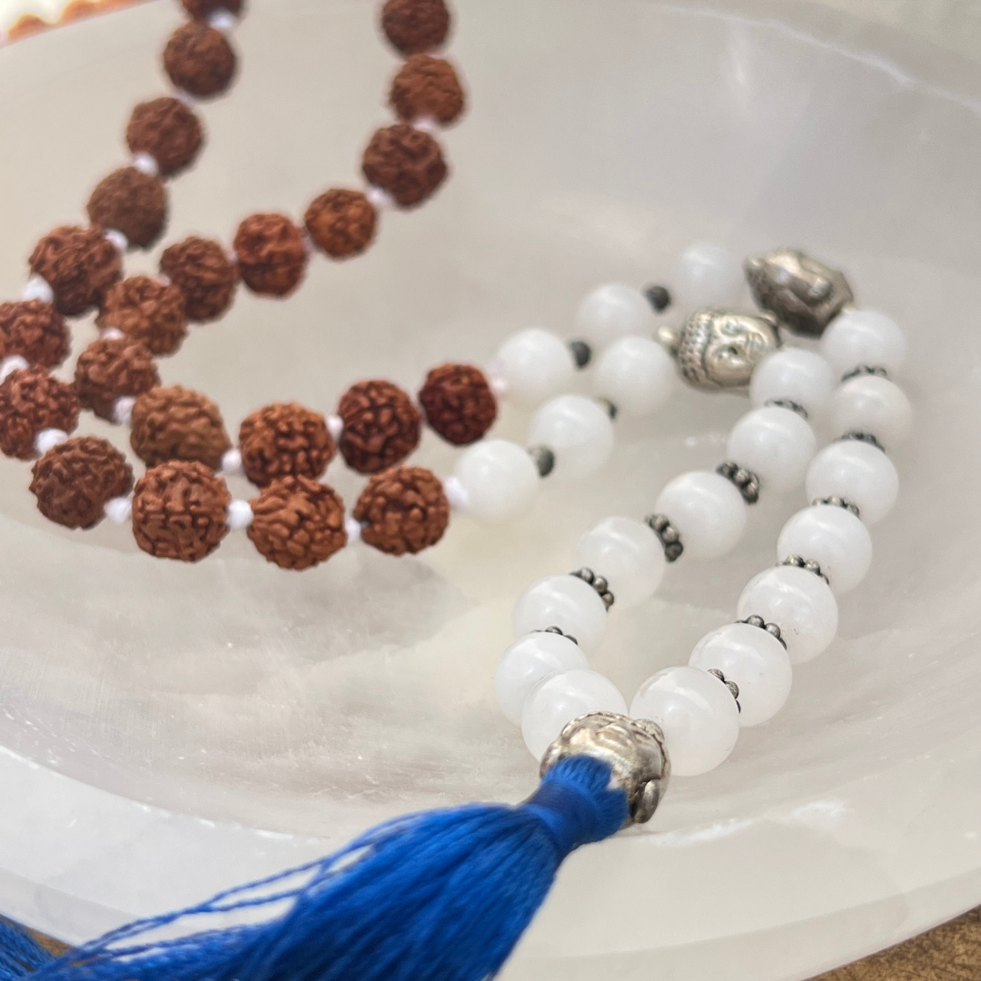 O Japamala usado em Yoga ou Meditação