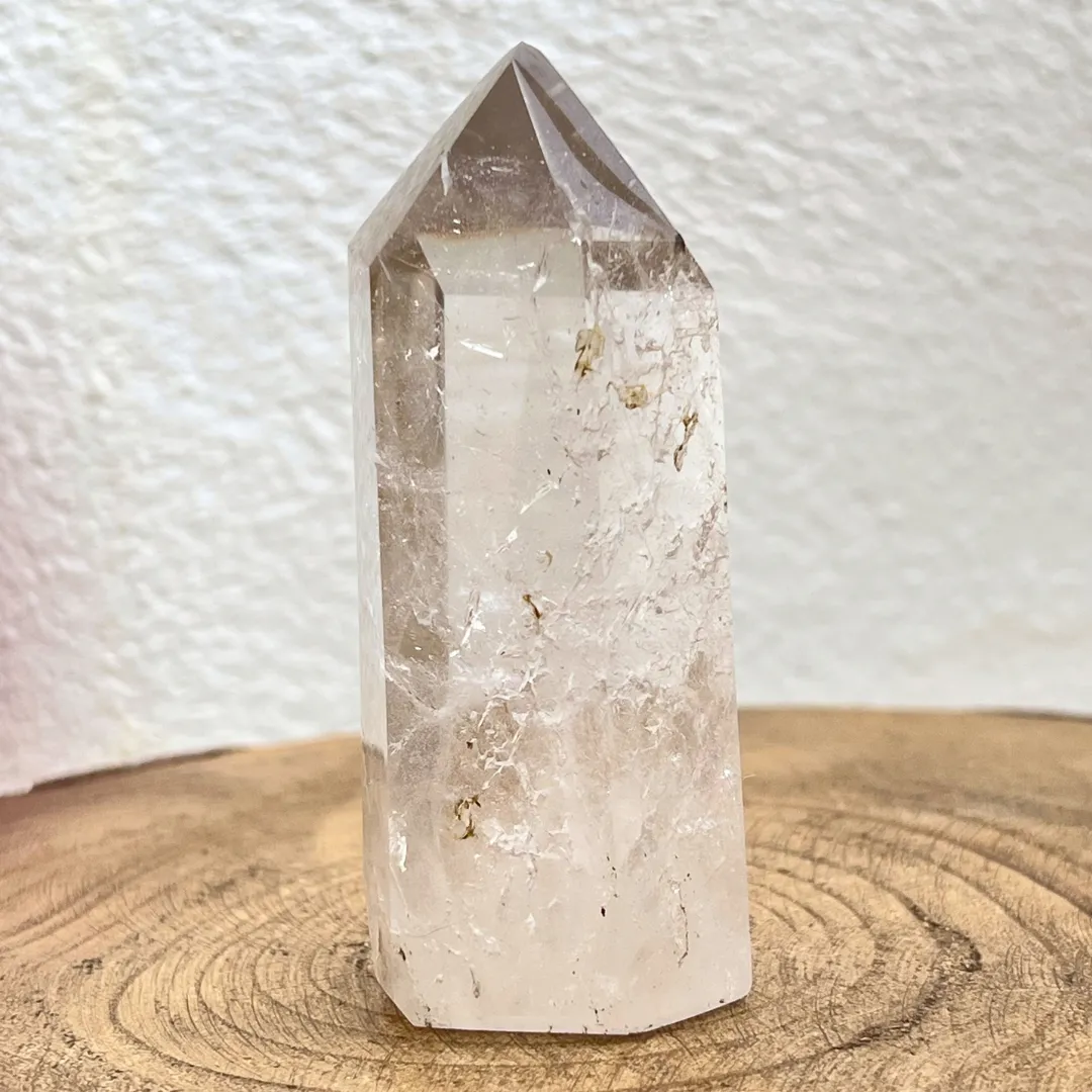 Gerador quartzo cristal decorativo com energia positiva natural
