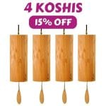 Sino de Vento Koshi – 4 Unidades