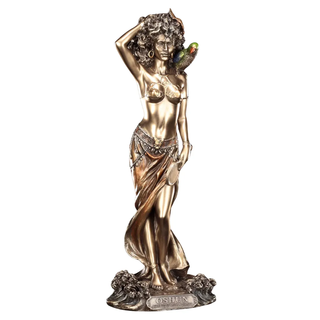 Estátua Oxum disponivel na Sol Lua Milfontes