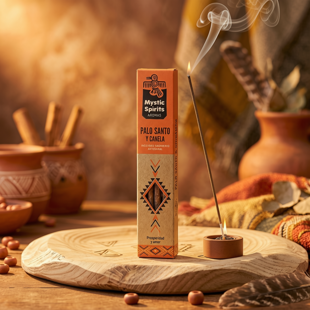 Compre Incenso Canela e Pau Santo Mystic Spirits na Sol Lua Milfontes