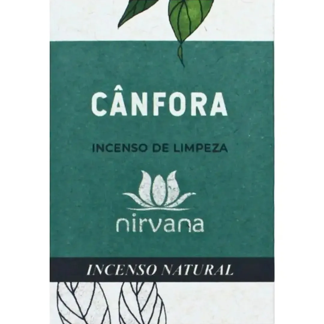 Incenso Cânfora – Nirvana , incenso de limpeza