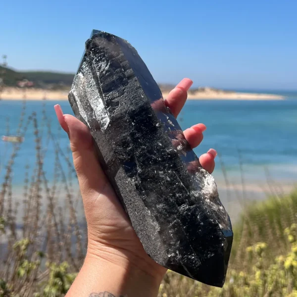 Quartzo Fumado Biterminado