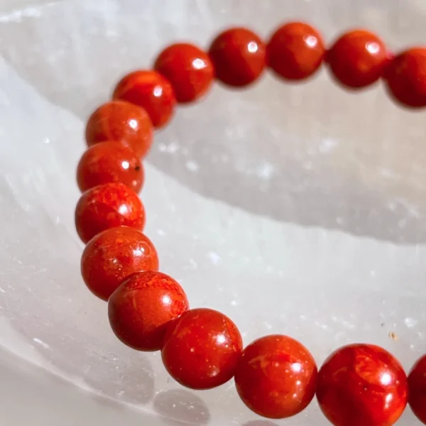 Pulseira Coral 8mm em Vila Nova de Milfontes