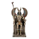 Estátua Anúbis Sentado – Guardião do Submundo