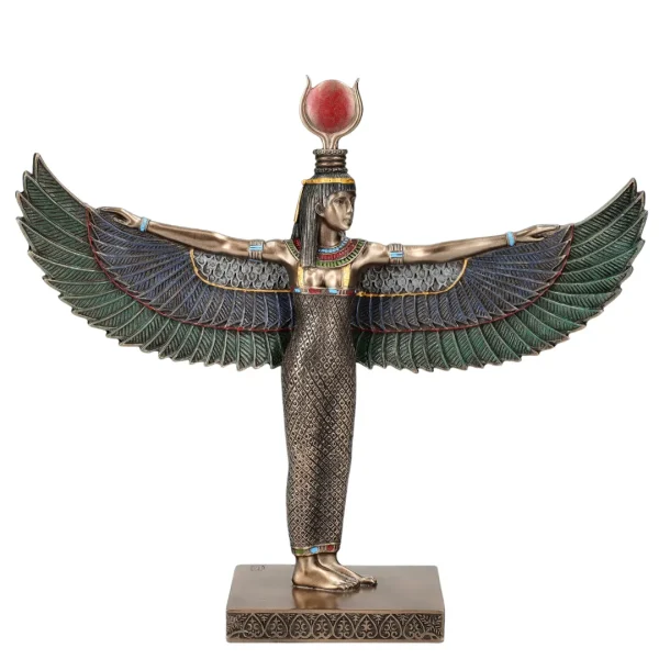 Estátua Ísis deusa egípcia da magia e proteção espiritual
