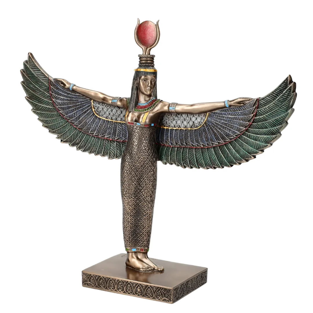 Estátua Ísis para altar espiritual e meditação disponível na Sol Lua Milfontes