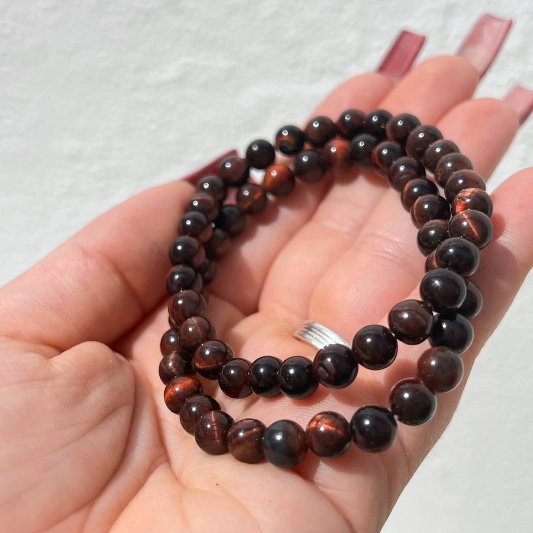 A Pulseira de Olho de Boi é ideal para momentos em que se sente desgaste energético ou cansaço emocional.