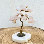 Árvore do Amor Quartzo Rosa - 10cm