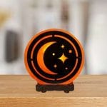 Candeeiro de Sal Lua - 2,5 a 3 Kg