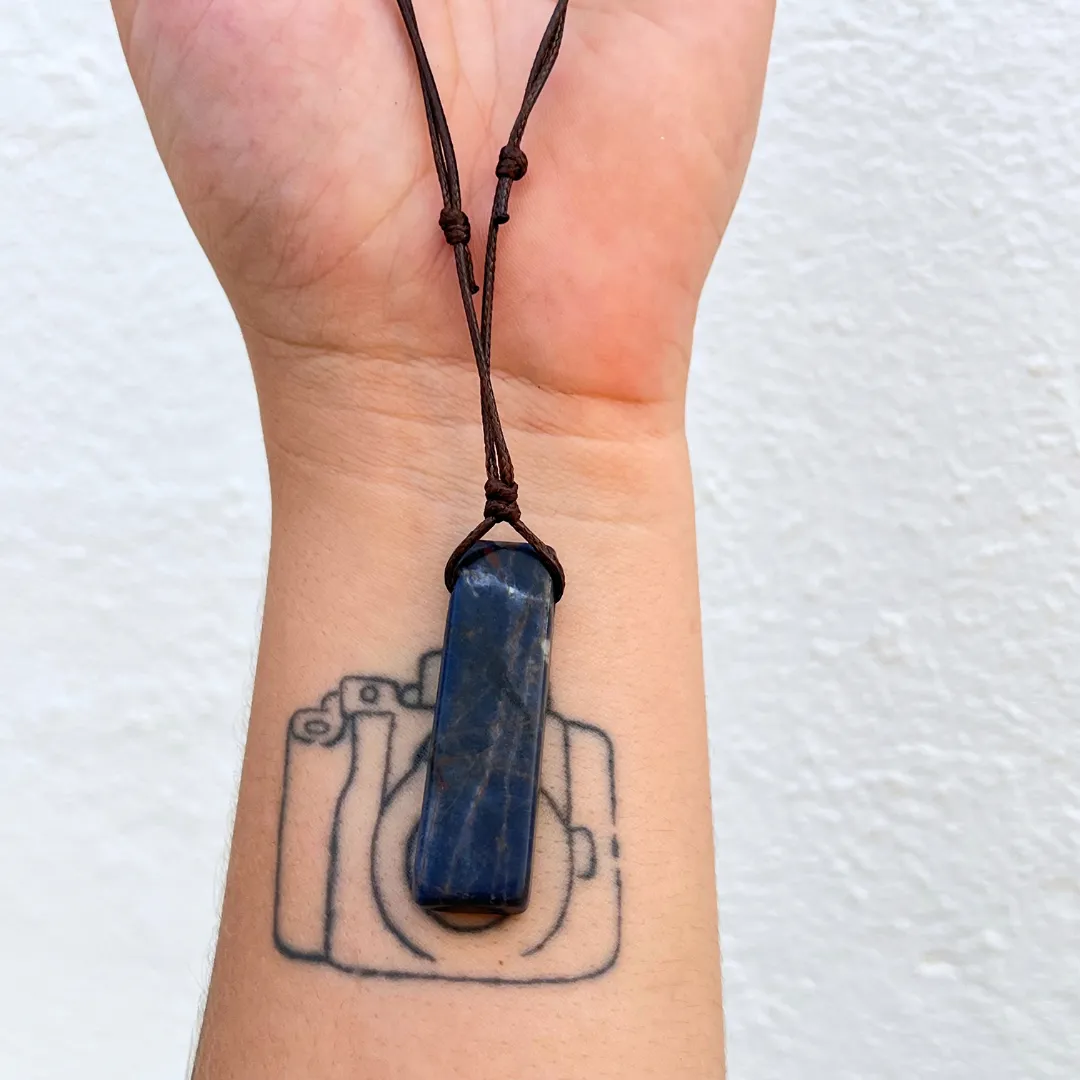 Fio Talismã Sodalite na Sol Lua Milfontes
