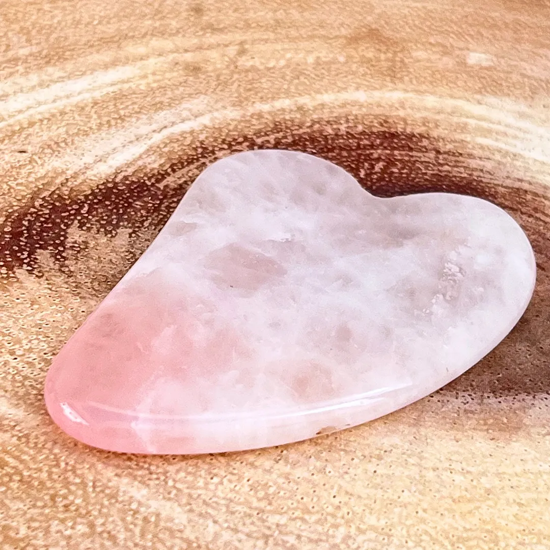 Compre Gua Sha Quartzo Rosa na Sol Lua Milfontes