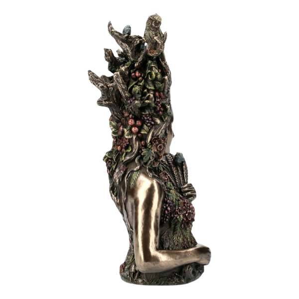 Estátua de Gaia decorativa para equilíbrio energético