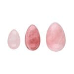 Ovos Yoni Quartzo Rosa - Sem Furo