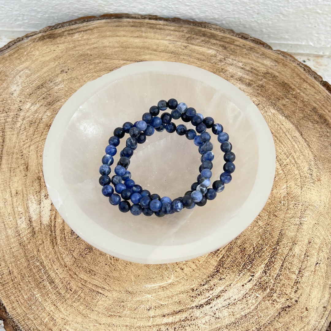 Pulseira Sodalite Ajuda a expressar pensamentos
