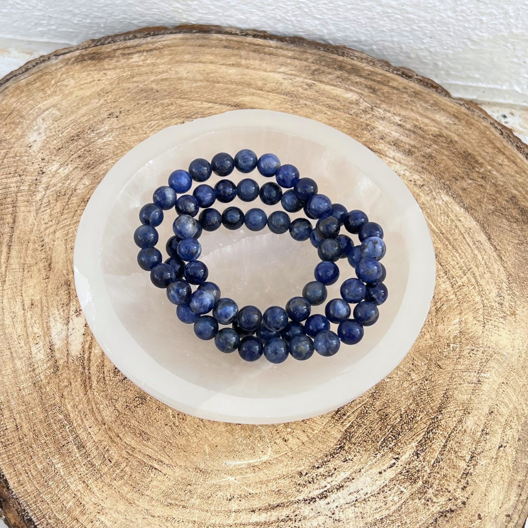 Pulseira Sodalite 8mm disponivelna sol lua milfontes