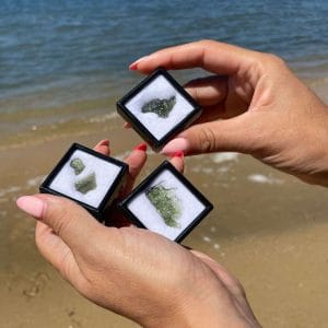 Moldavite – Chamado de "Cristal" da Transformação.