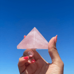 Pirâmide Quartzo Rosa