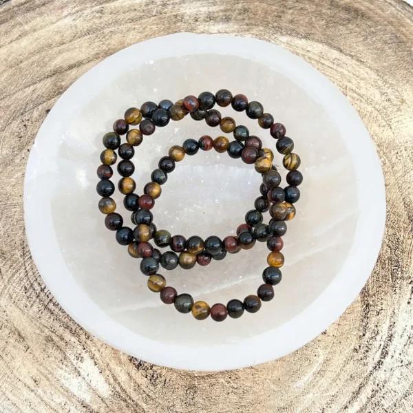 Pulseira 3 Olhos 6mm para proteção energética