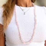 Fio Quartzo Rosa - Chip