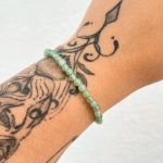Pulseira Quartzo Verde - 4mm