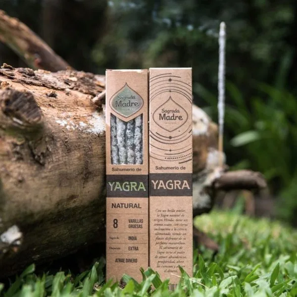 Incenso Natural de Yagra - Sagrada Madre | Abertura de Caminhos e Força Espiritual - Sol Lua Milfontes