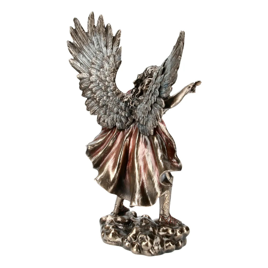 Estátua de Arcanjo Miguel ideal para limpeza e proteção energética