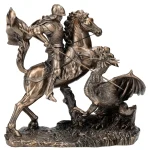 Estátua São Jorge e o Dragão – Vitória da Luz