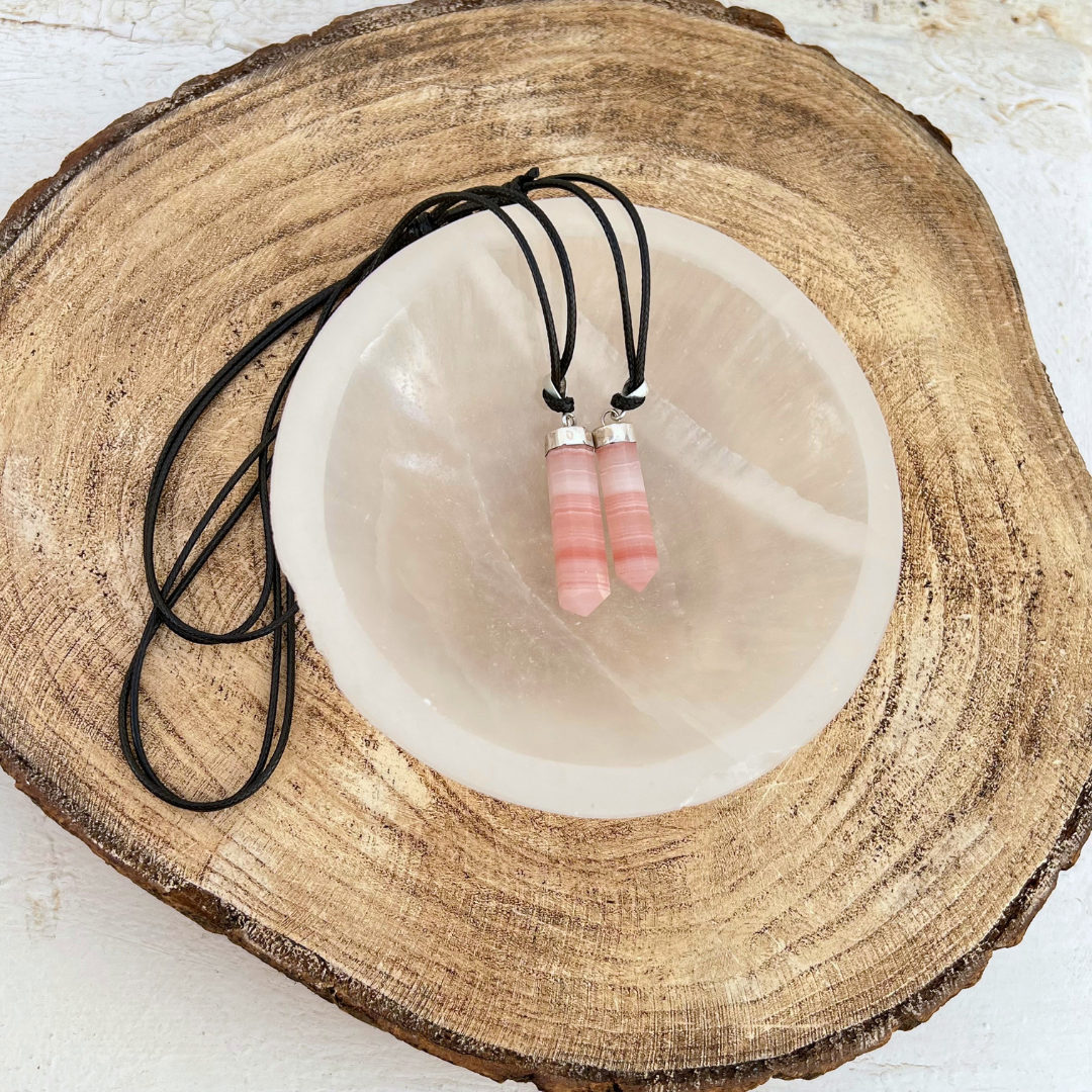 Fio Calcite Rosa Traz novo ânimo e disposição