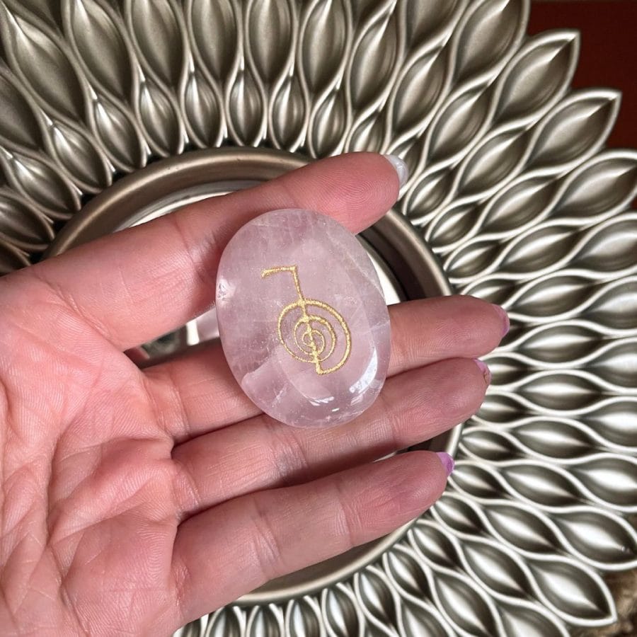 Cristal Quartzo Rosa para Amor e Harmonia