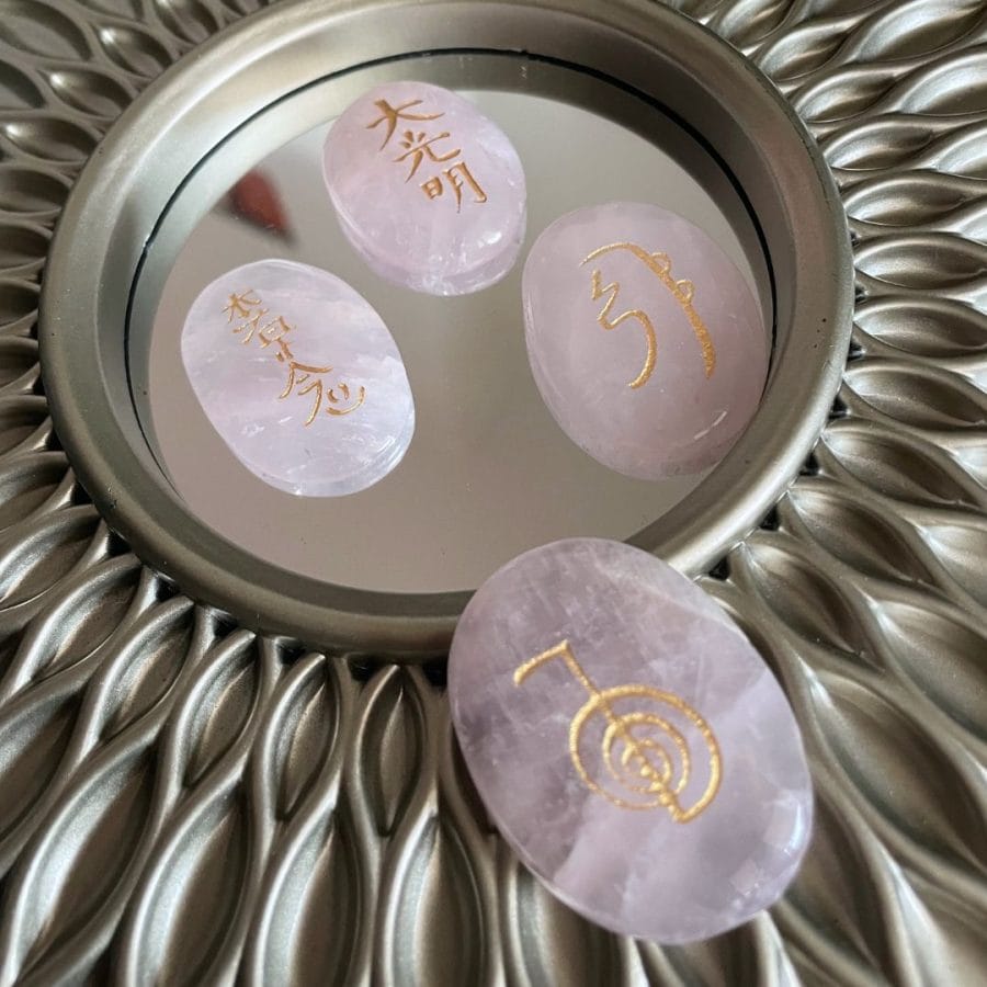 Cristal Quartzo Rosa para Amor e Harmonia